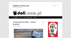 Desktop Screenshot of dofi.com.pl