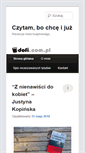 Mobile Screenshot of dofi.com.pl